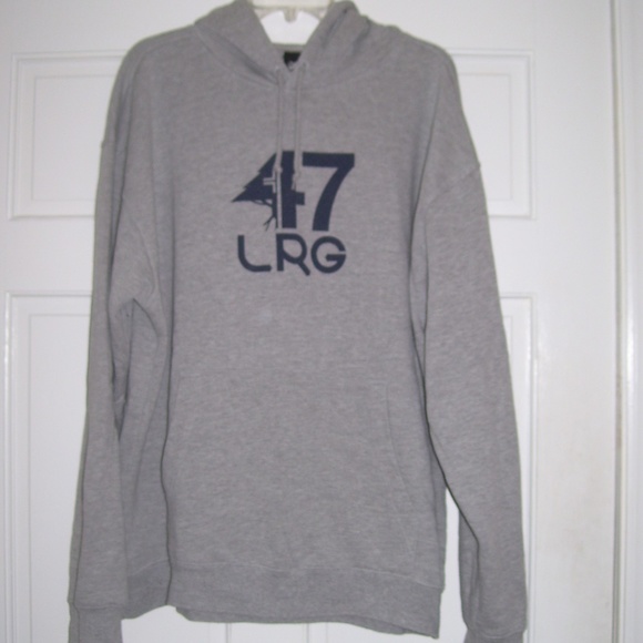 Lrg Other - LRG Gray "Tree" Logo HOODIE *Kangaroo Pocket* Lrg Other - LRG Gray "Tree" Logo HOODIE *Kangaroo Pocket*